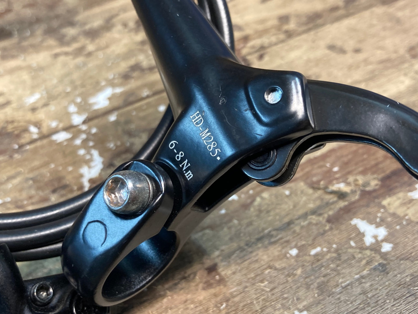 IJ242 テクトロ TEKTRO HD-M285 ディスクブレーキレバー キャリパー セット 左のみ