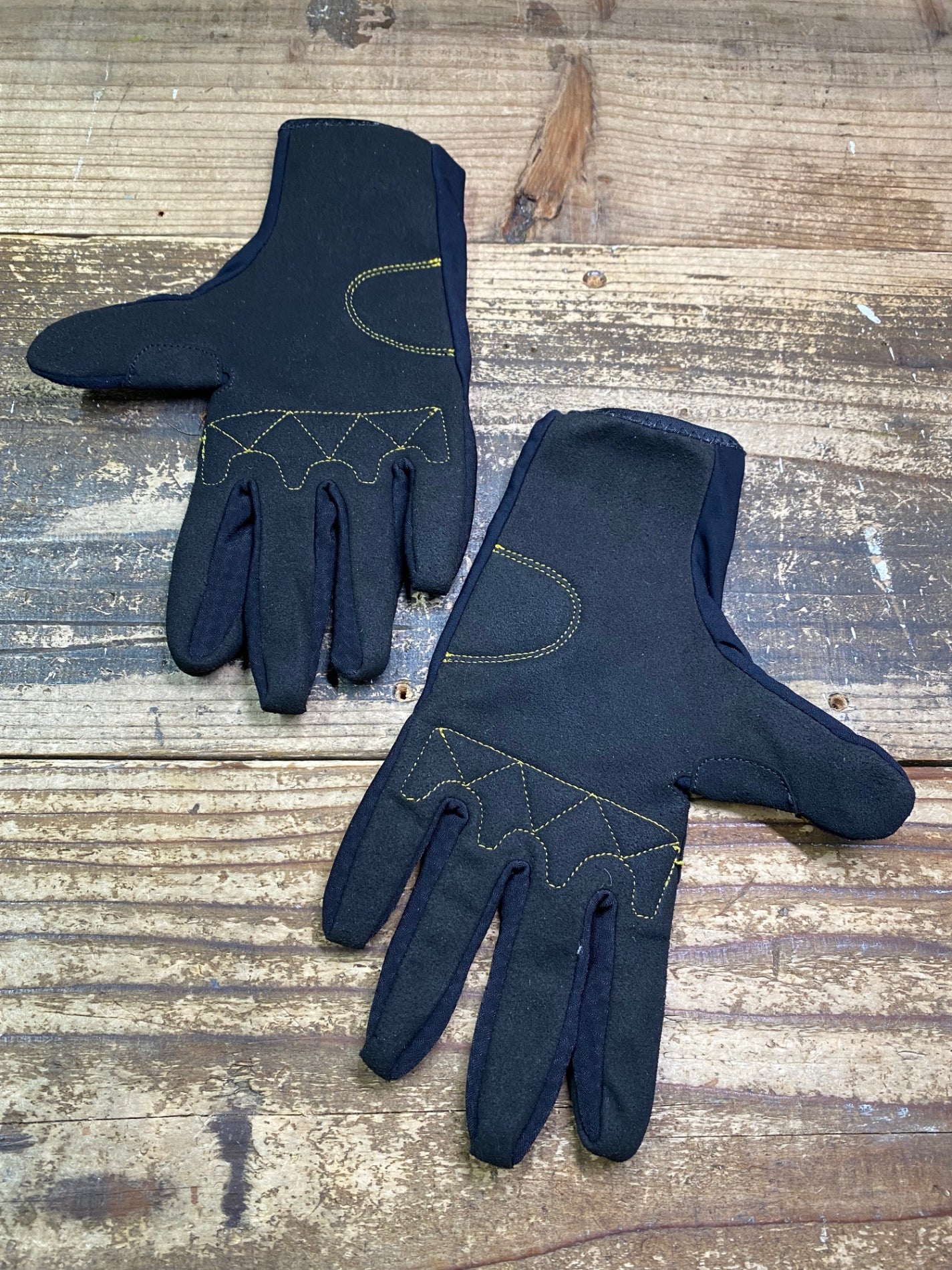 JC059 アソス assos SPRING FALL GLOVES EVO 長指 グローブ 黒 S