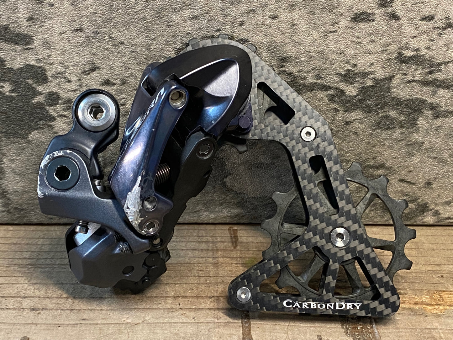 IU294 シマノ SHIMANO アルテグラ ULTEGRA RD-R8050 Di2 リアディレイラー 11S カーボンドライジャパン ビッグプーリ付き