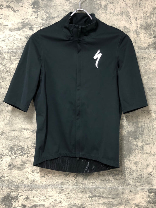 IW404 スペシャライズド SPECIALIZED SL PRO SHORT SLEEVE RAIN JERSEY 半袖 サイクルジャージ 黒 M