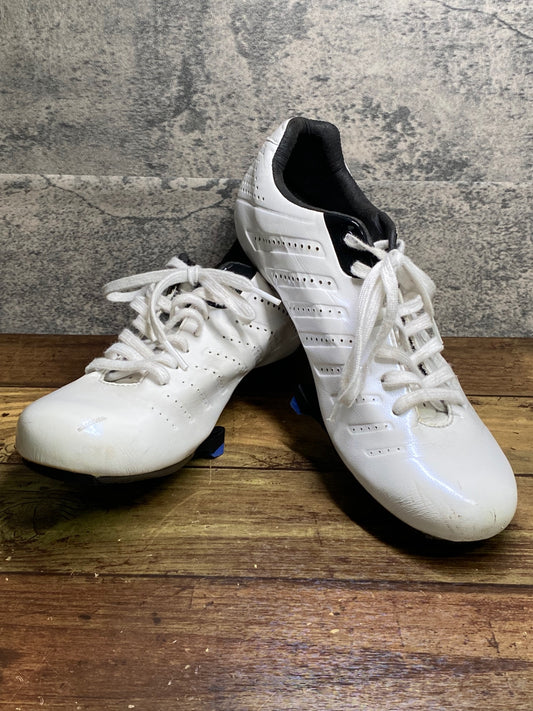 JC083 ジロ GIRO EMPIRE SLX ビンディングシューズ 3穴 白 EU43 ※ソール社外品、つま先部一部破損のためジャンク