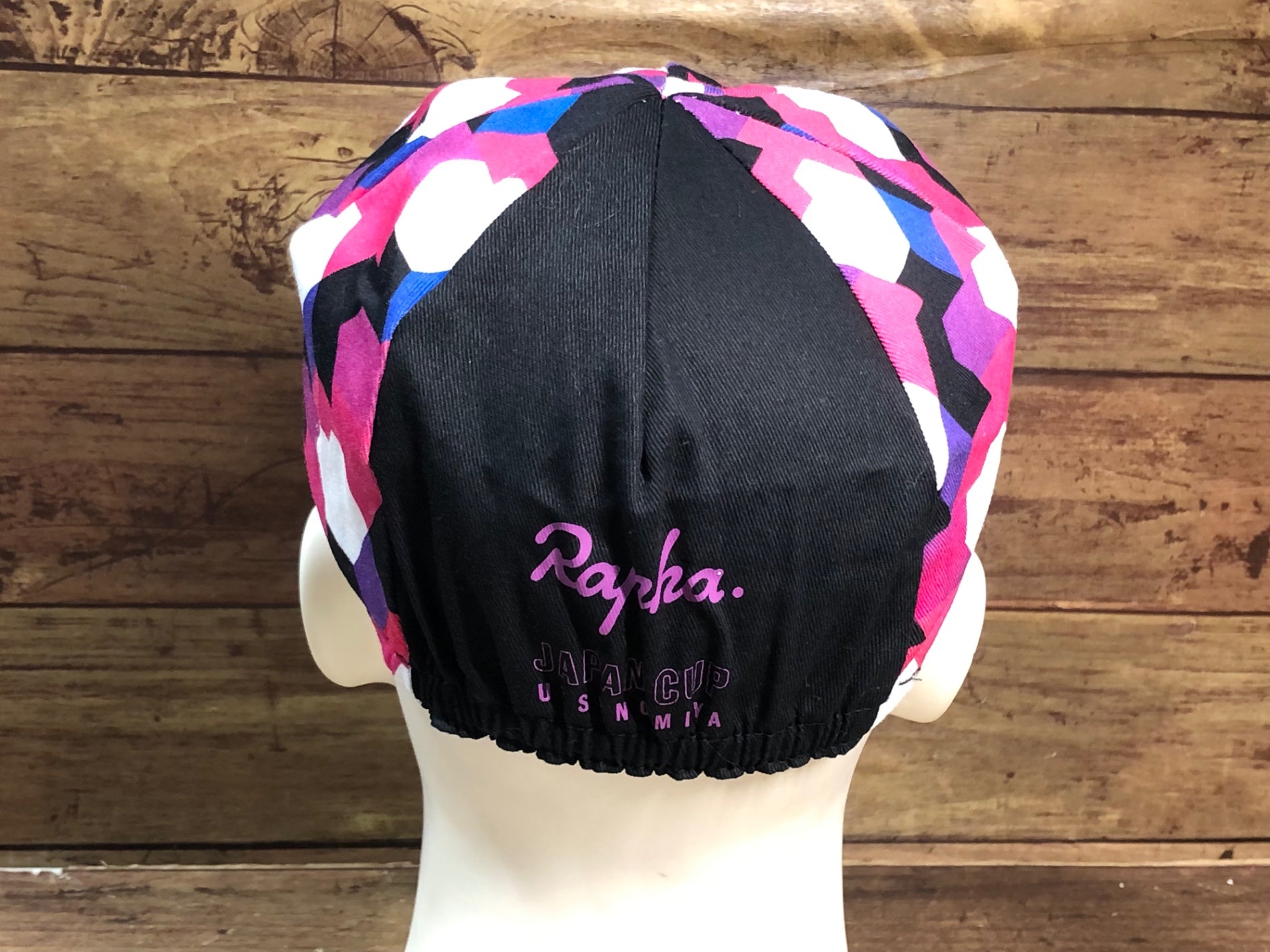 HT069 ラファ Rapha JAPAN CUP 2019 CAP サイクルキャップ ピンク フリーサイズ