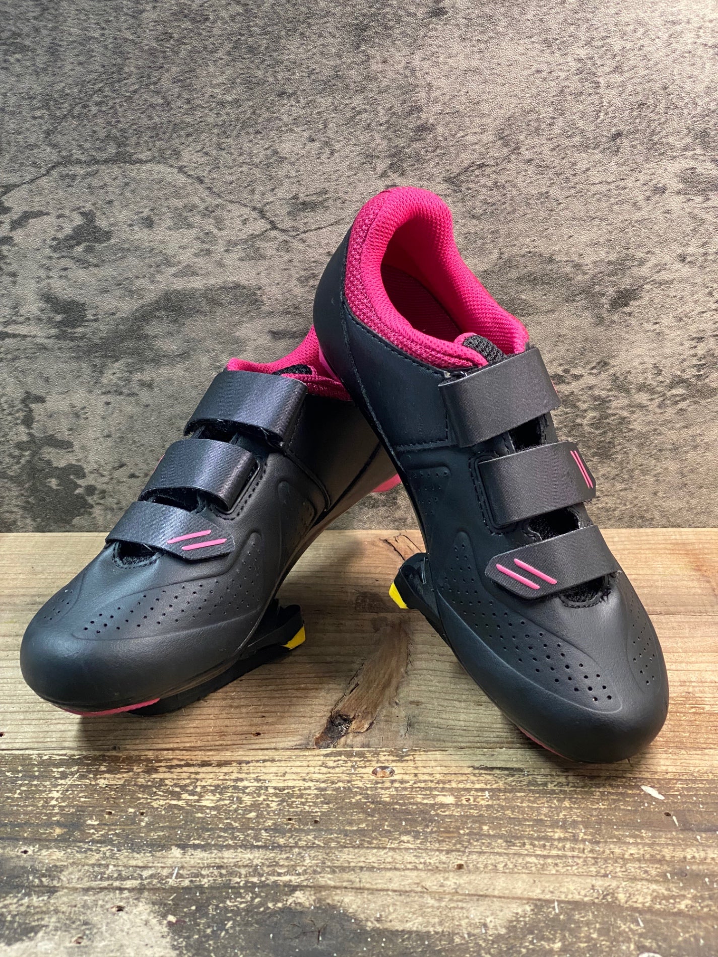 IY251 ジャイアント GIANT Liv REGALO ビンディングシューズ 黒 ピンク EU37 SPD-SL レディース