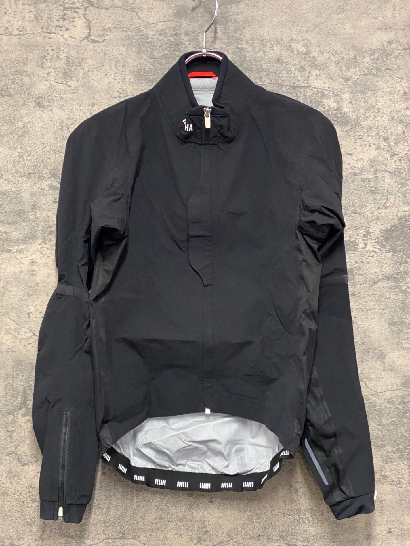 IY112 ラファ Rapha 防風 防水 レインジャケット XS ブラック