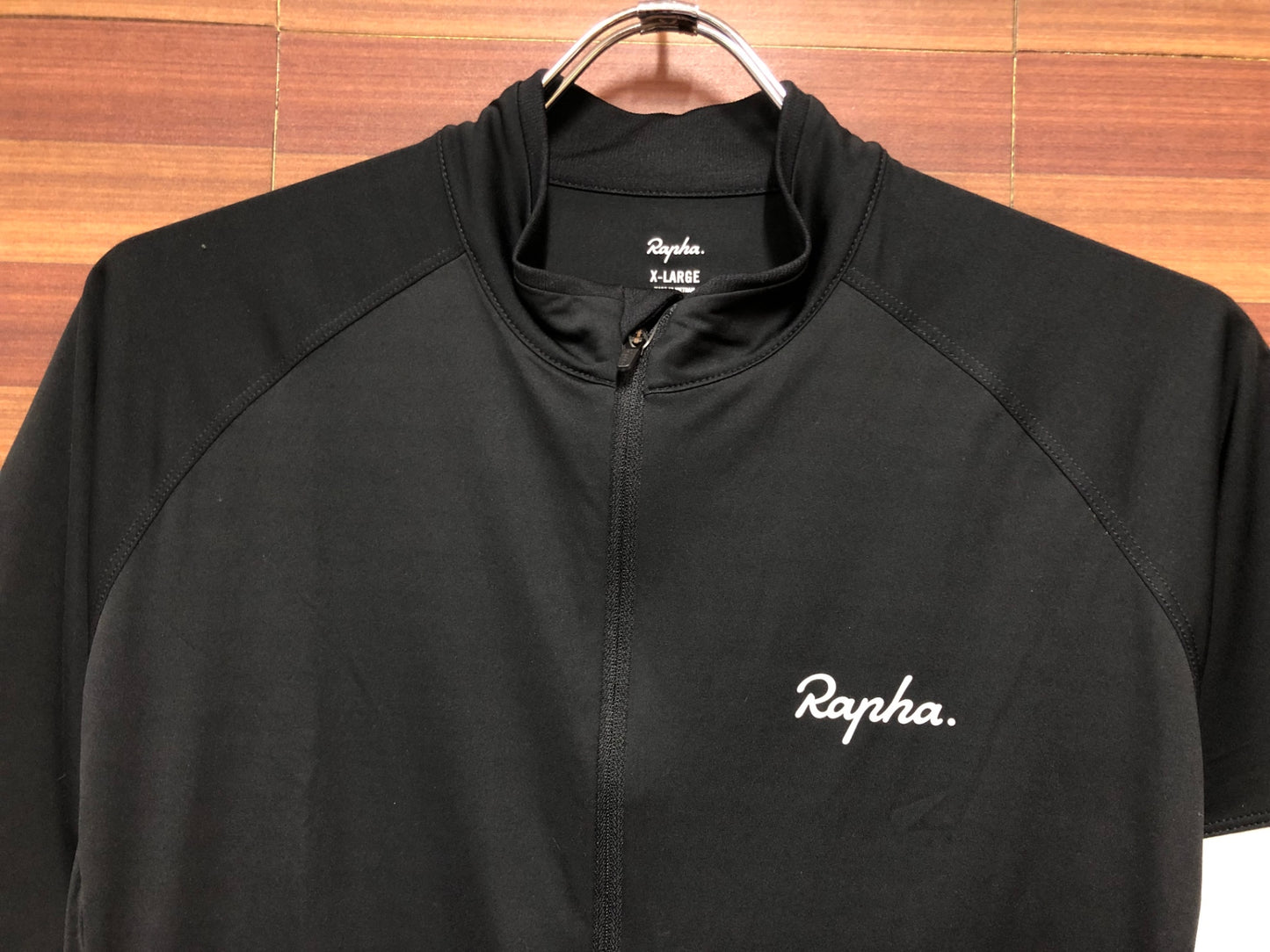 IK630 ラファ Rapha CORE JERSEY 半袖 サイクルジャージ 黒 XL