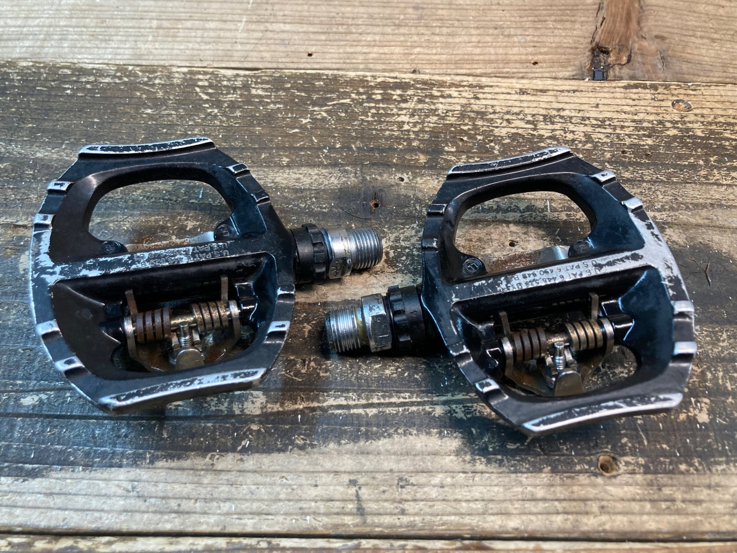 IS381 シマノ SHIMANO PD-A530 ビンディングペダル 黒 SPD