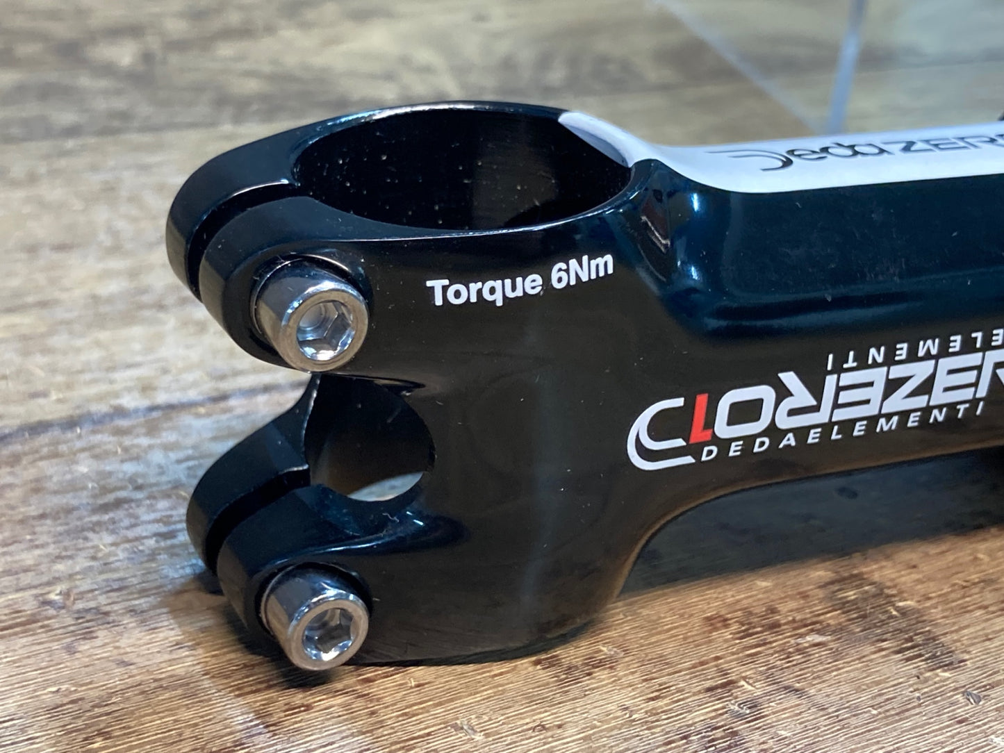 IX791 デダ Deda ZERO1 アルミステム 黒 90mm Φ31.7 OS