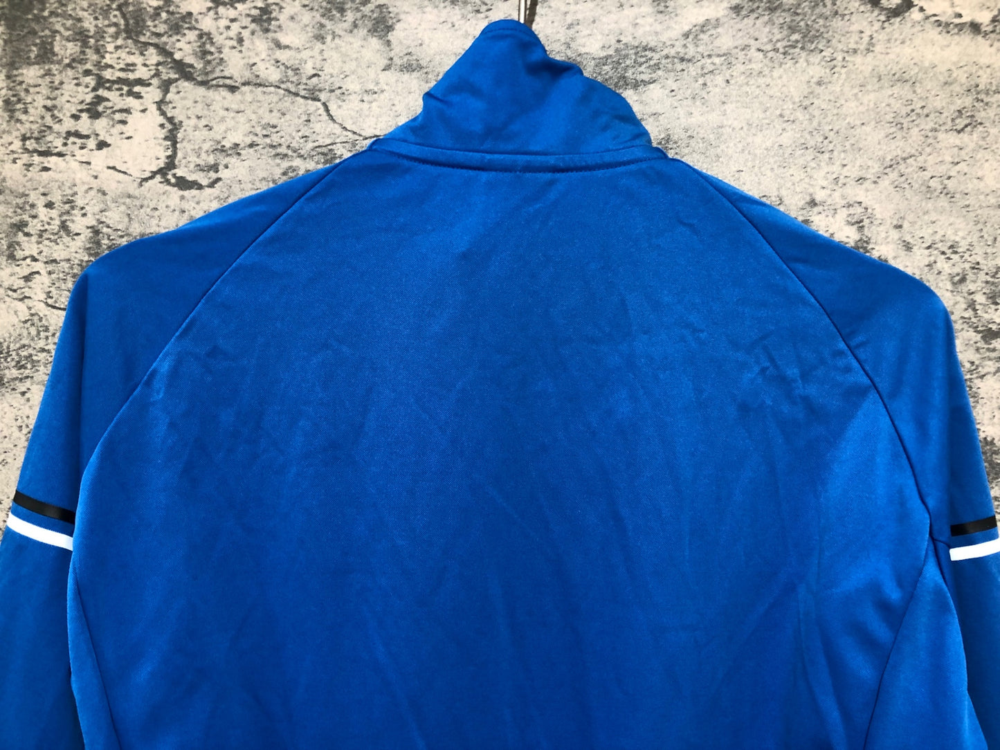 IY177 ルコックスポルティフ le coq sportif 長袖 サイクルジャージ 青 SS