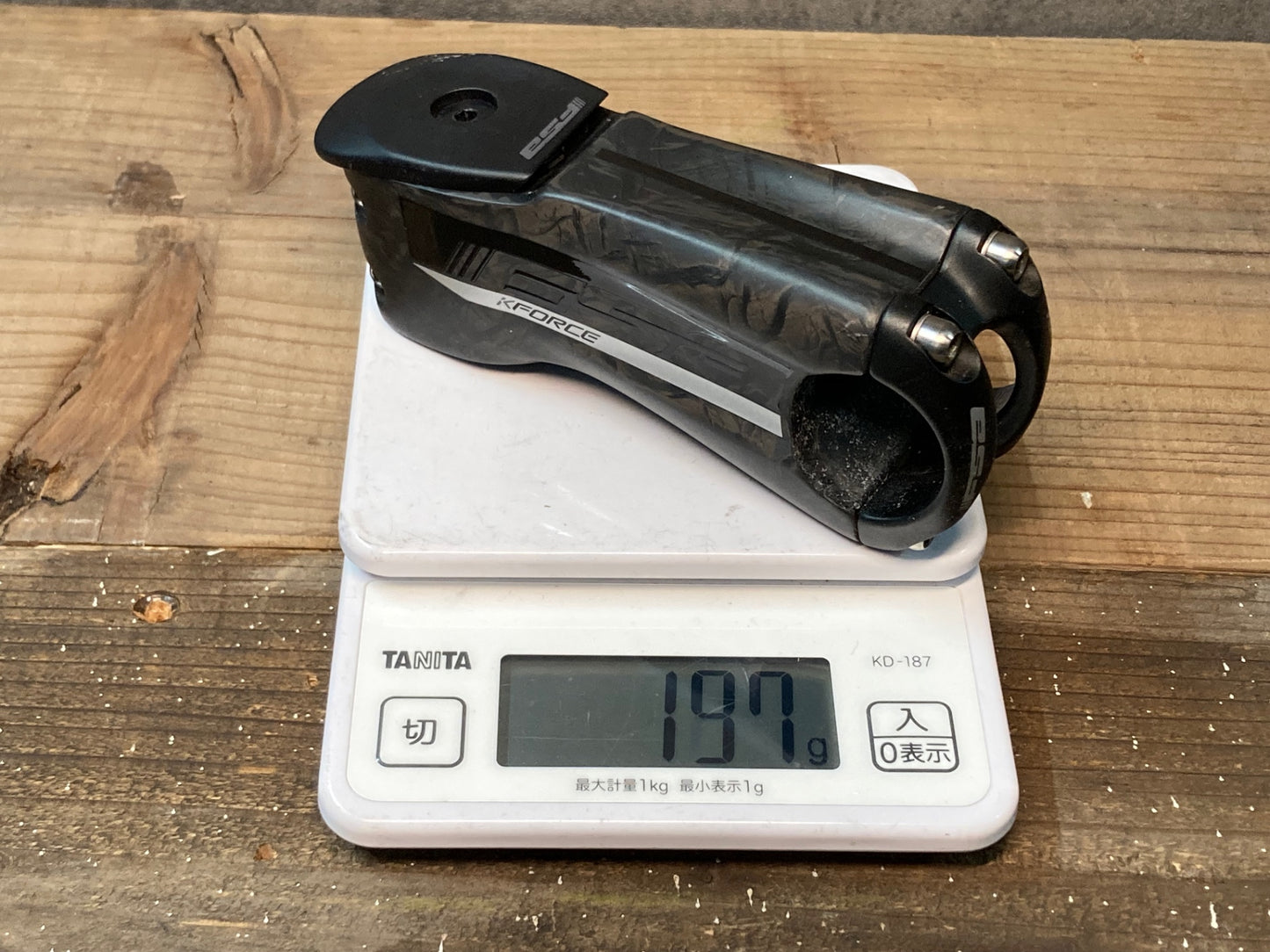 IO056 FSA Kフォース K-FORCE カーボン ステム 90mm Φ31.8 6° OS/SOSコラム両対応