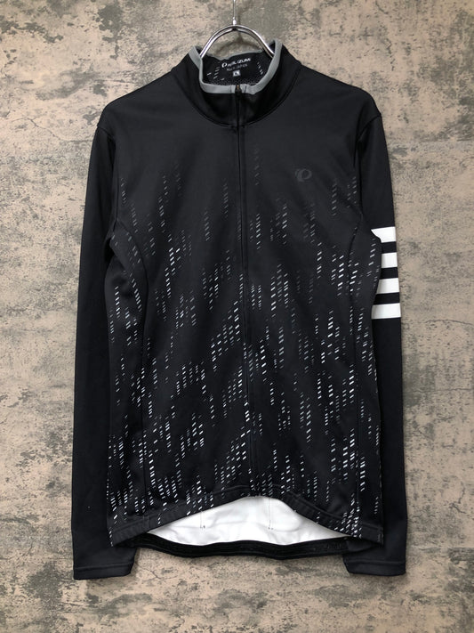 IY986 パールイズミ PEARL iZUMi 長袖 サイクルジャージ 裏起毛 黒 XL