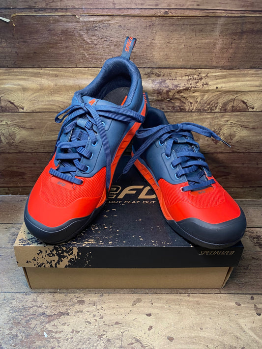 IN783 スペシャライズド SPECIALIZED 2FO FLAT 2.0 MTB SHOE CSTBLU/RKTRED シューズ SPD EU44