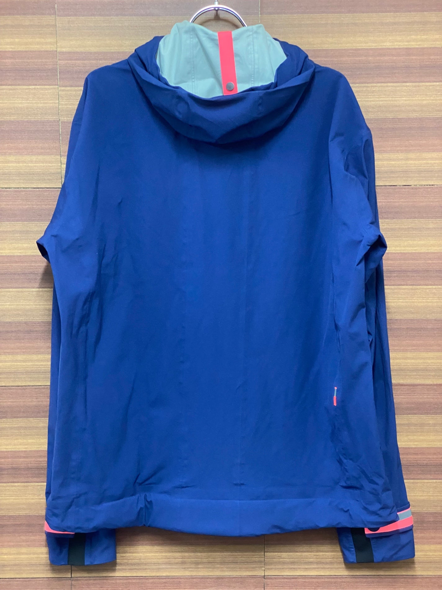 HZ528 ラファ Rapha HOODED RAIN JACKET レインジャケット 紺 L