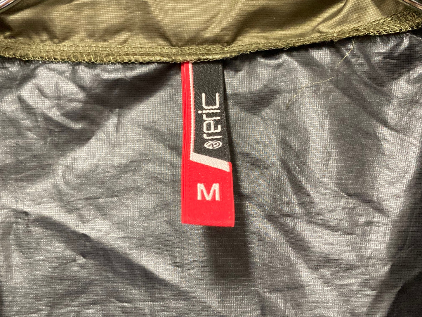 IP129 レリック reric 長袖 ウィンドブレーカー 黒 カーキ M