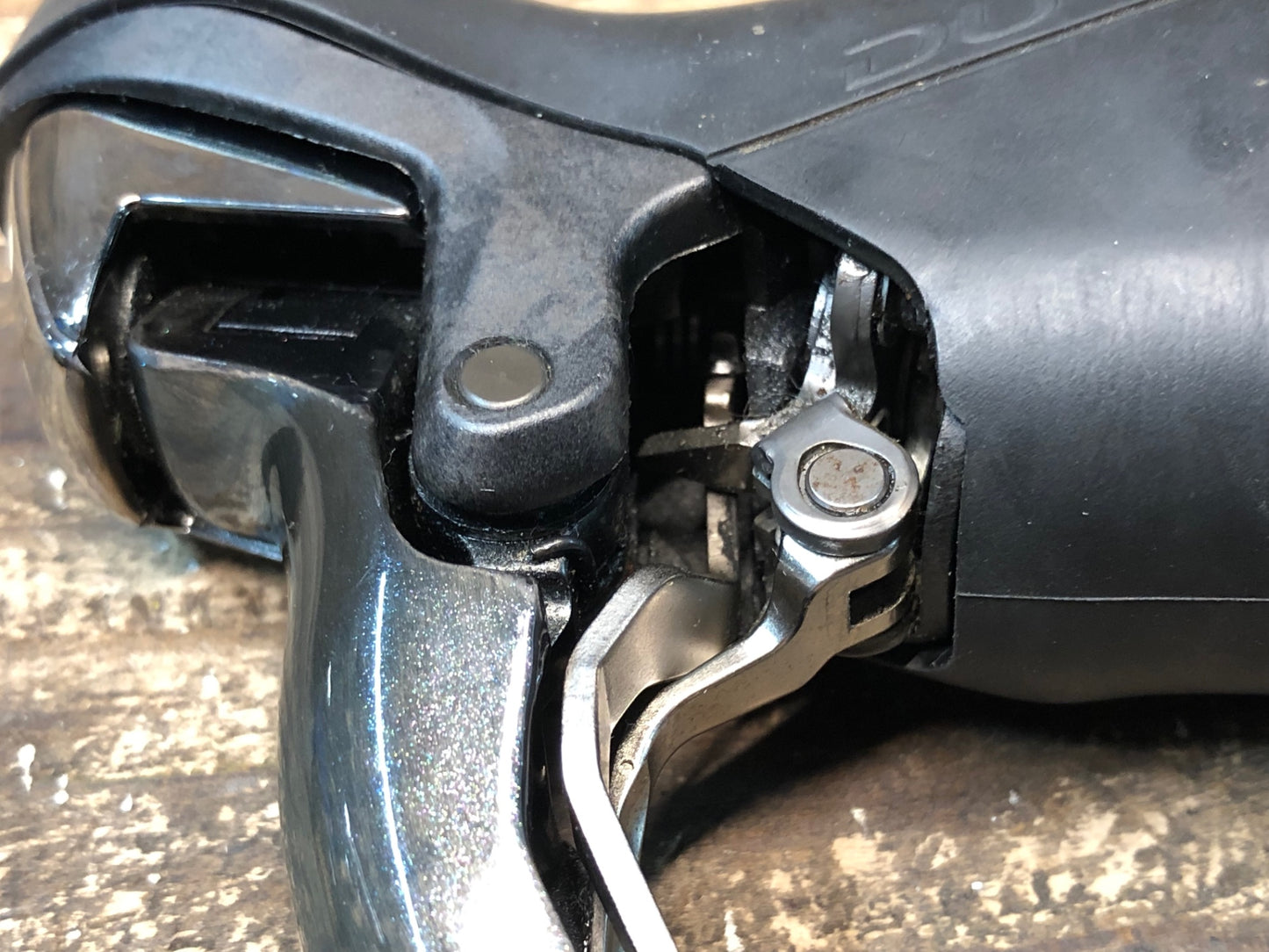 IU163 シマノ SHIMANO デュラエース DURA-ACE ST-7900 STI レバー 2x10S