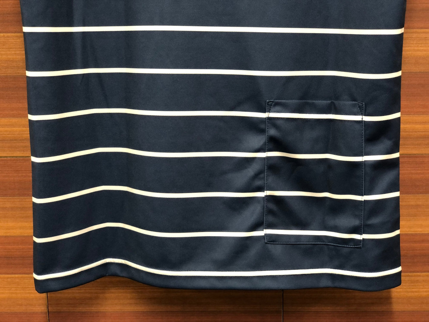 IS292 カペルミュール KAPELMUUR 半袖 サイクルジャージ 紺 白 M ハーフジップ