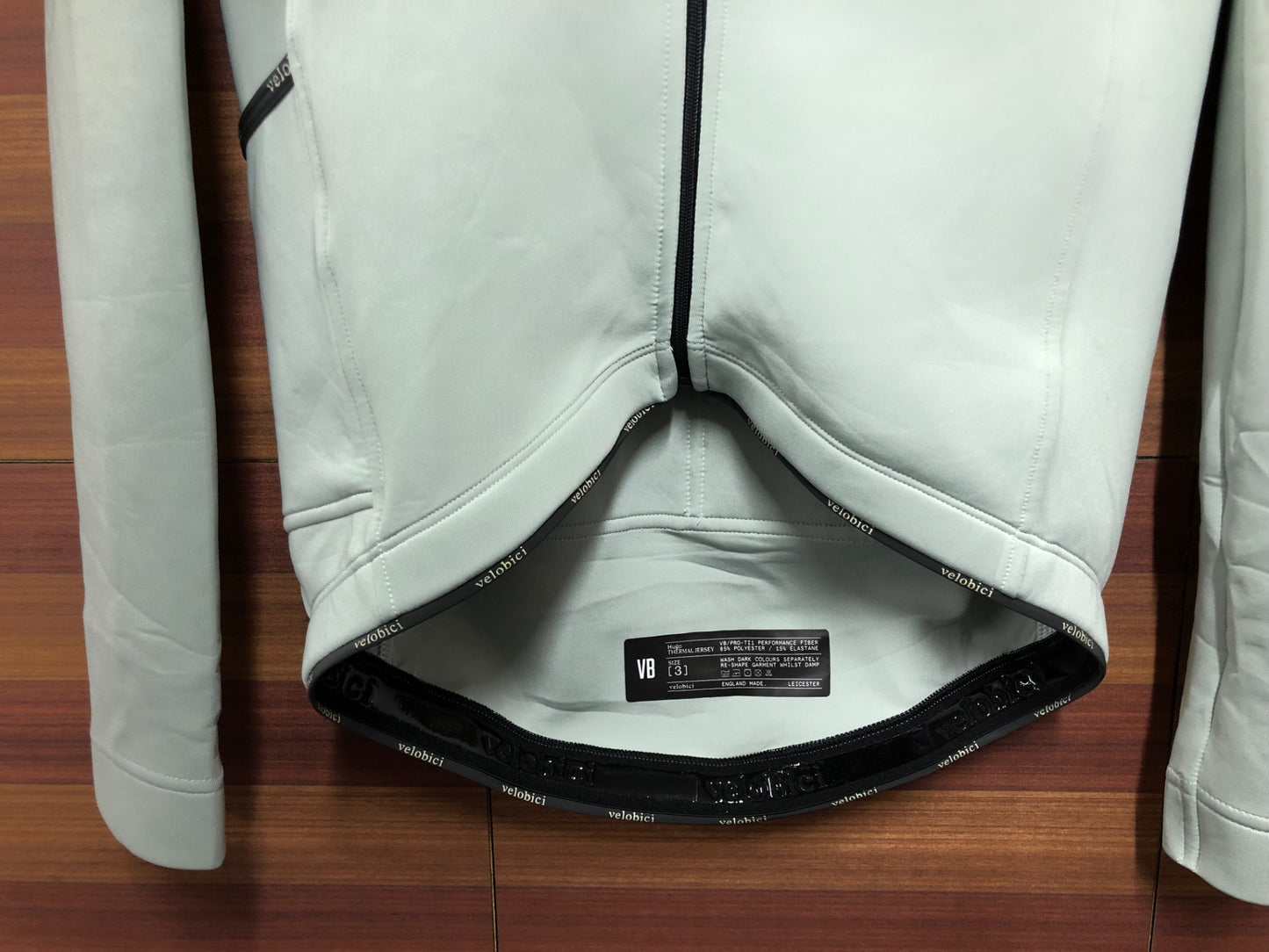 IO513 ヴェロビチ velobici HUGO THERMAL JERSEY 長袖 サイクルジャージ オリーブ 3