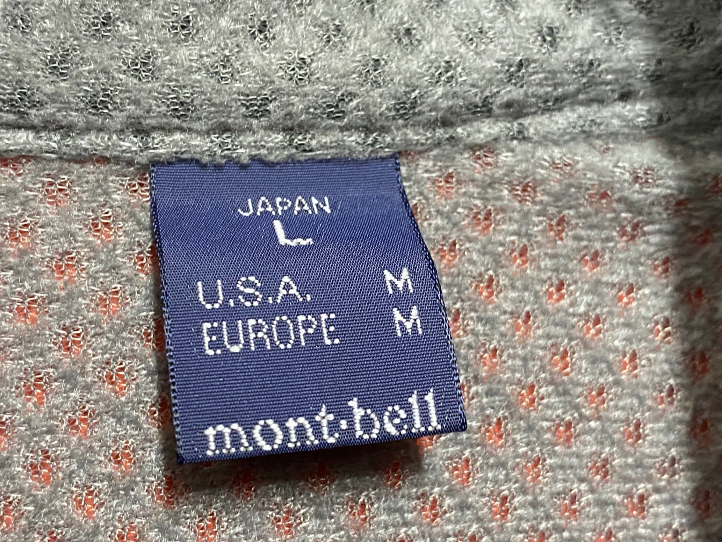 JC111 モンベル mont-bell ジレ サイクルベスト オレンジ L