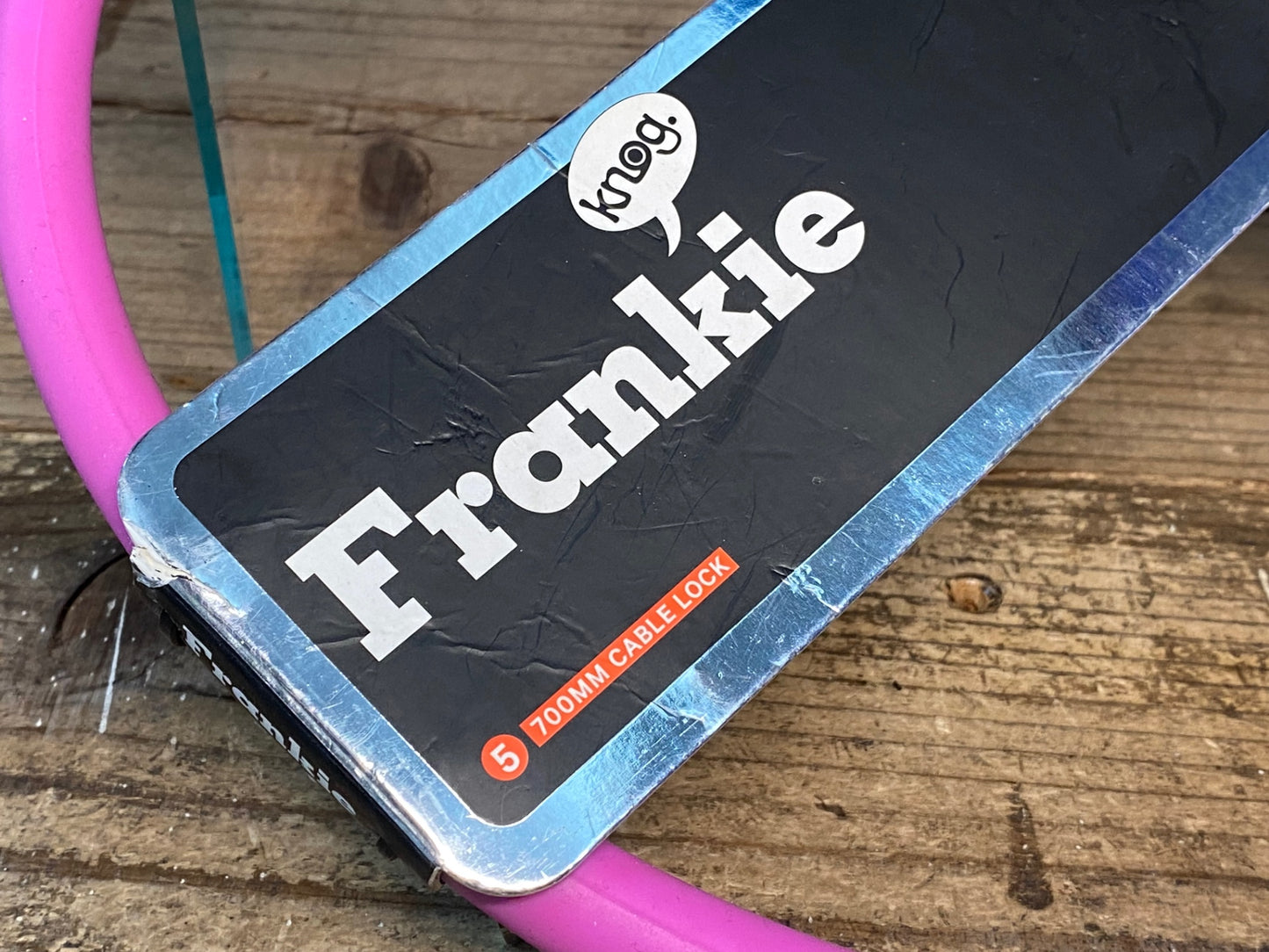 IL039 ノグ knog フランキー Frankie ケーブルロック 紫