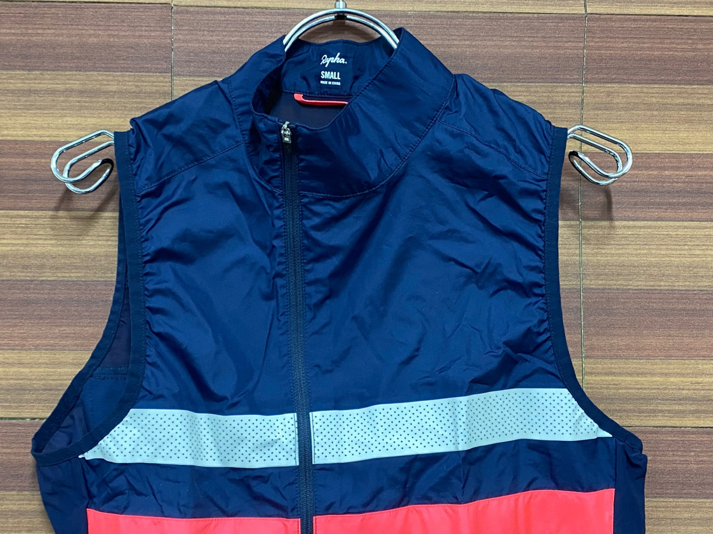 IN346 ラファ RAPHA BREVET GILET ジレ ネイビー/ピンク S