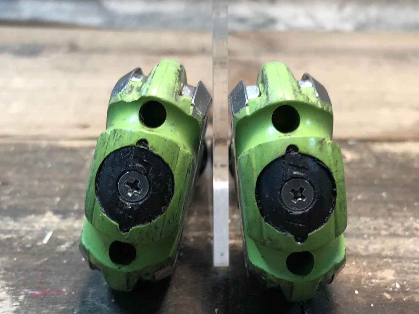 IR508 スピードプレイ SPEEDPLAY ZERO ビンディングペダル 黄緑 クロモリシャフト