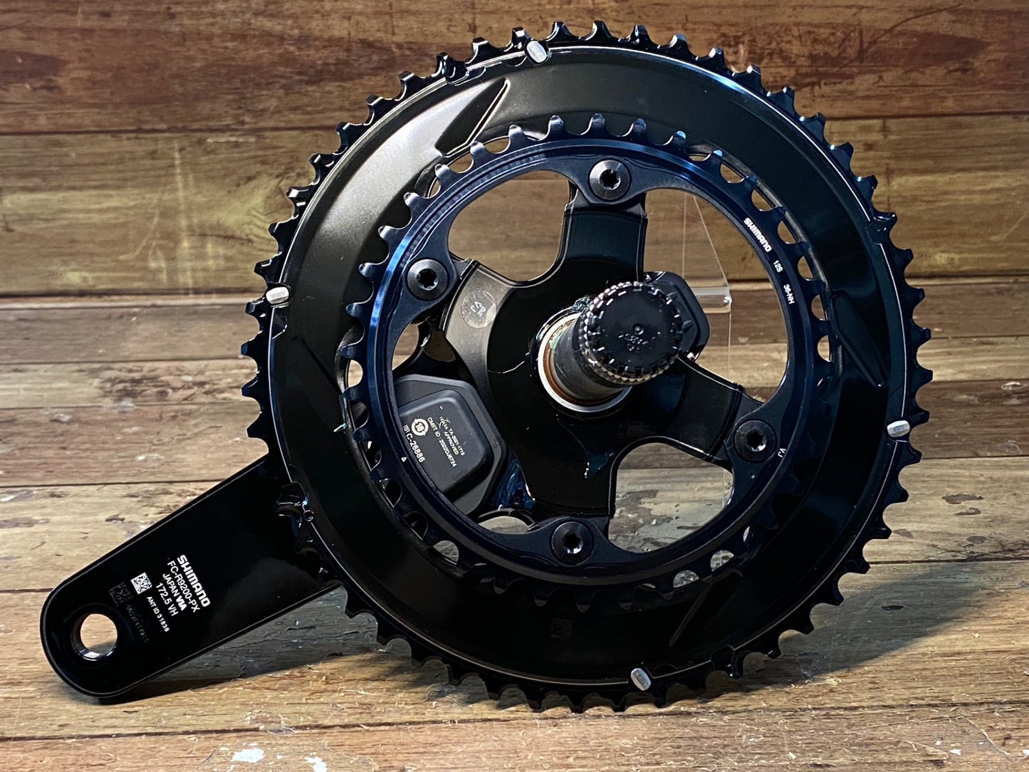 HV445 シマノ SHIMANO デュラエース DURA-ACE FC-R9200-PX クランクセット 2x11S 172.5mm 52/36T 両側計測パワーメーター付き※未使用