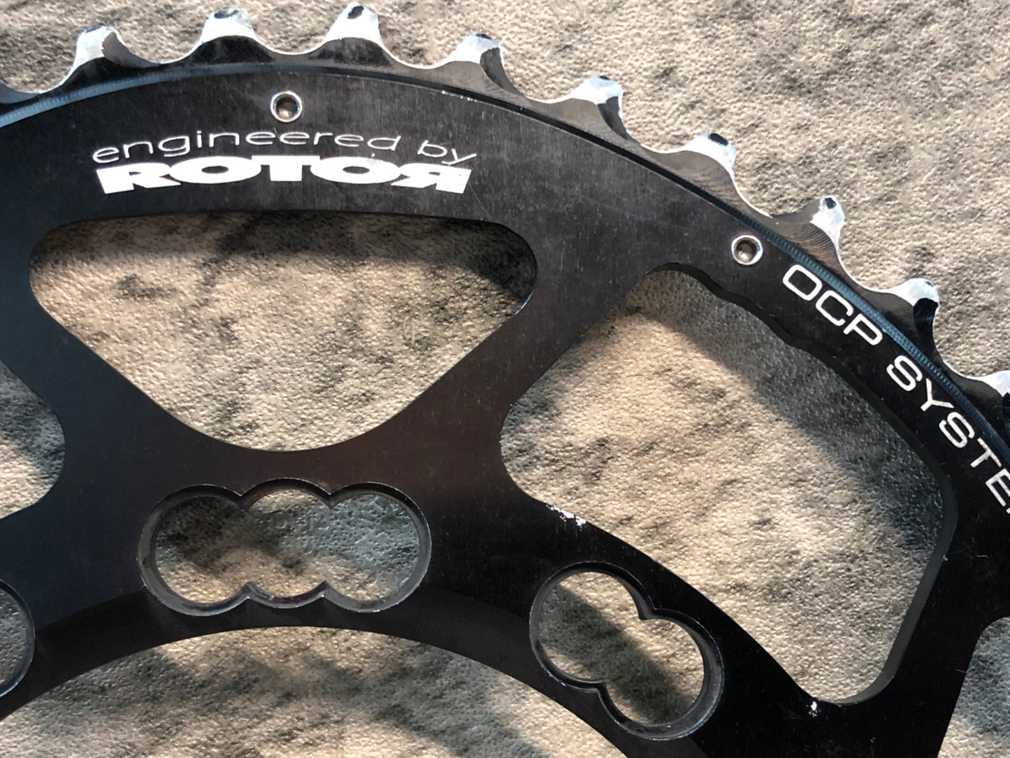 IP878 ローター ROTOR Q-RINGS チェーンリング 50/36T 110BCD 5アーム
