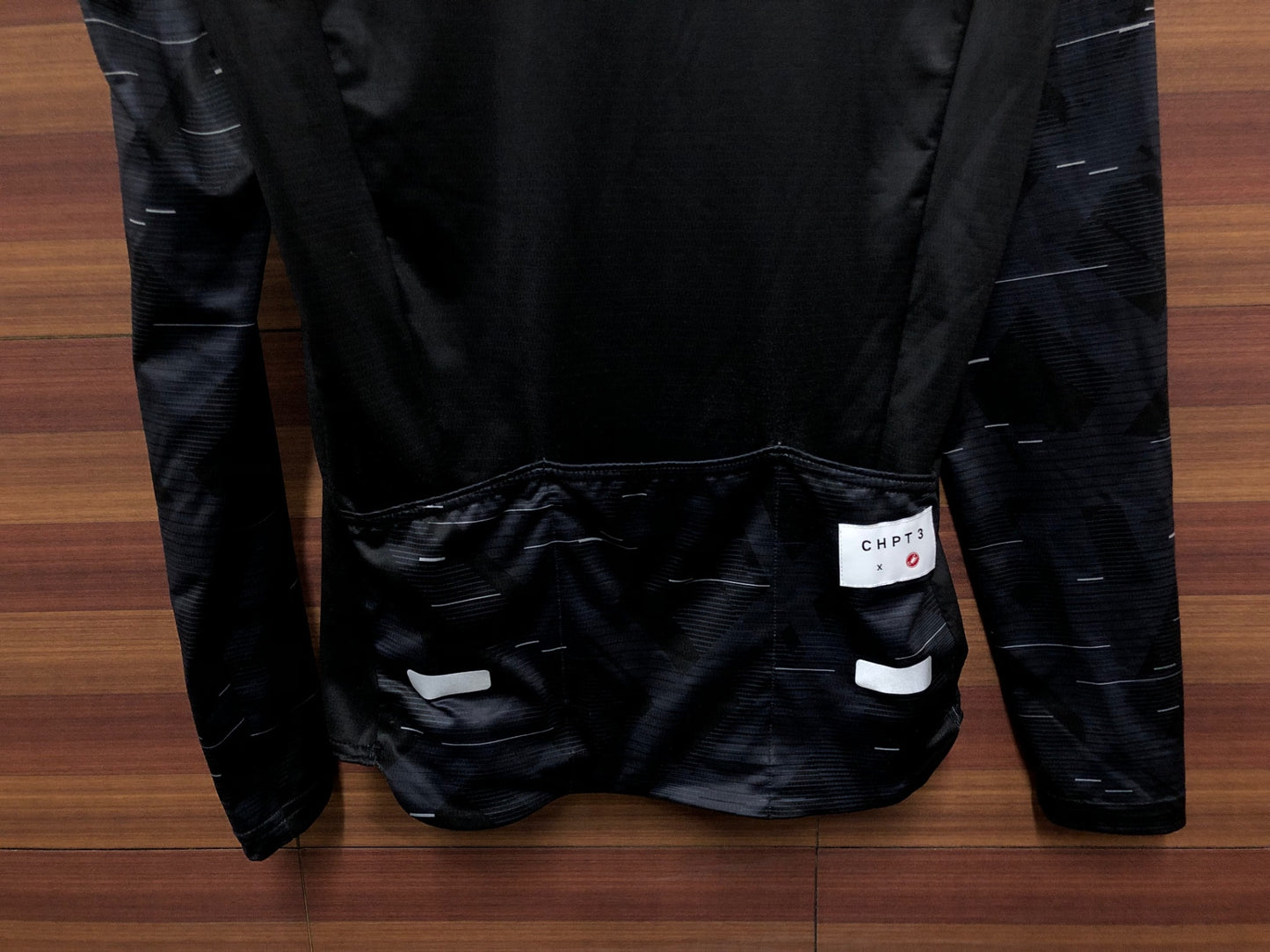 IL119 カステリ Castelli チャプター3 CHPT3 GIRONA 長袖 サイクルジャージ 黒 S