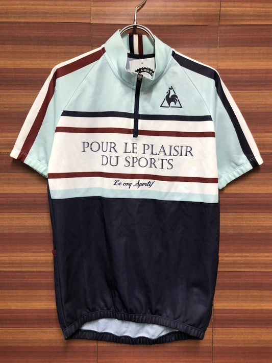 IN248 ルコックスポルティフ le coq sportif 半袖サイクルジャージ M