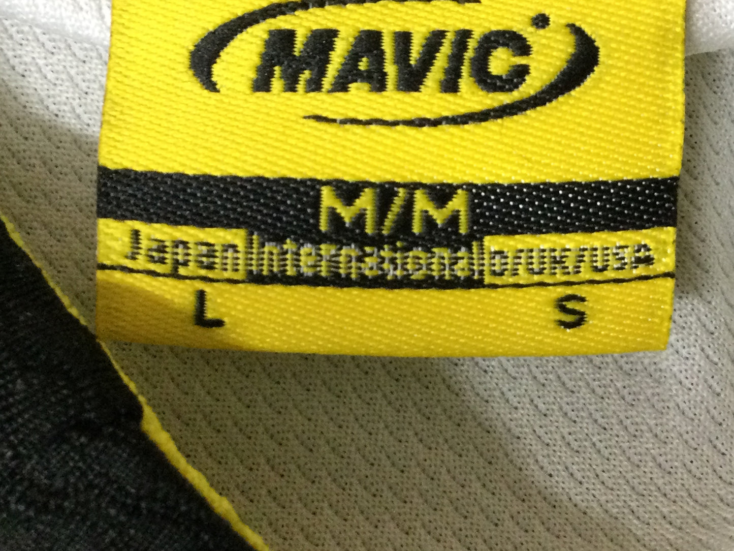 FT853 マヴィック MAVIC Hellium Jersey 半袖 サイクルジャージ Lサイズ※ほつれ