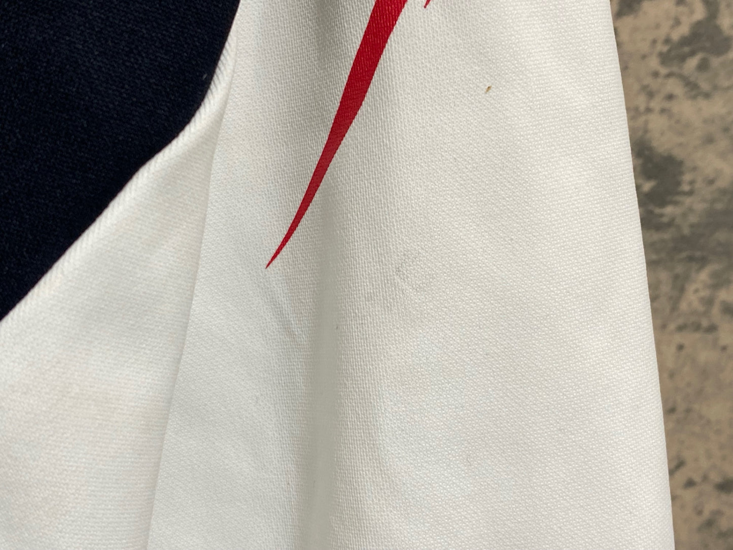 IZ891 パールイズミ PEARL iZUMi 長袖 サイクルジャケット 白 M 裏起毛 ※汚れ