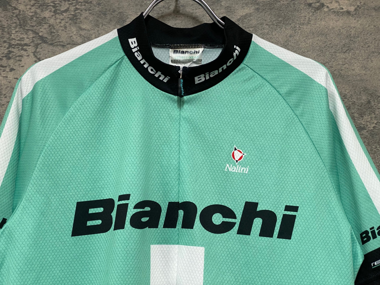 JB688 ビアンキ BIANCHI 半袖 サイクルジャージ チェレステ XL