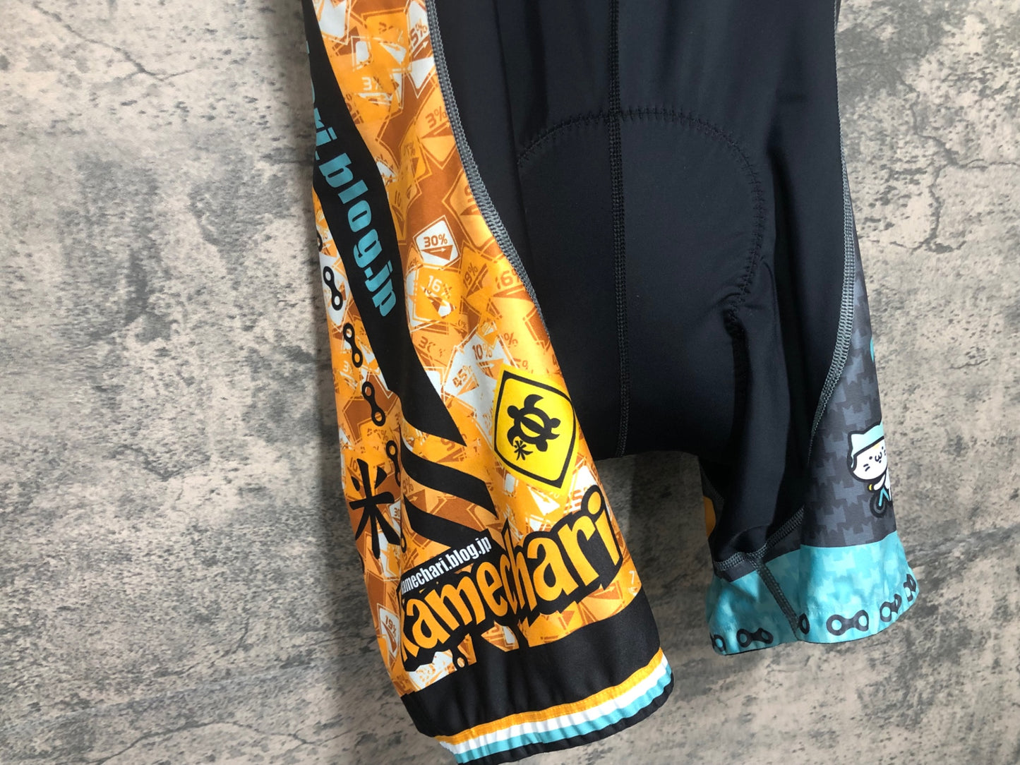 IW576 ウェイブワン WAVEONE カメチャリ kamechari ビブタイツ L