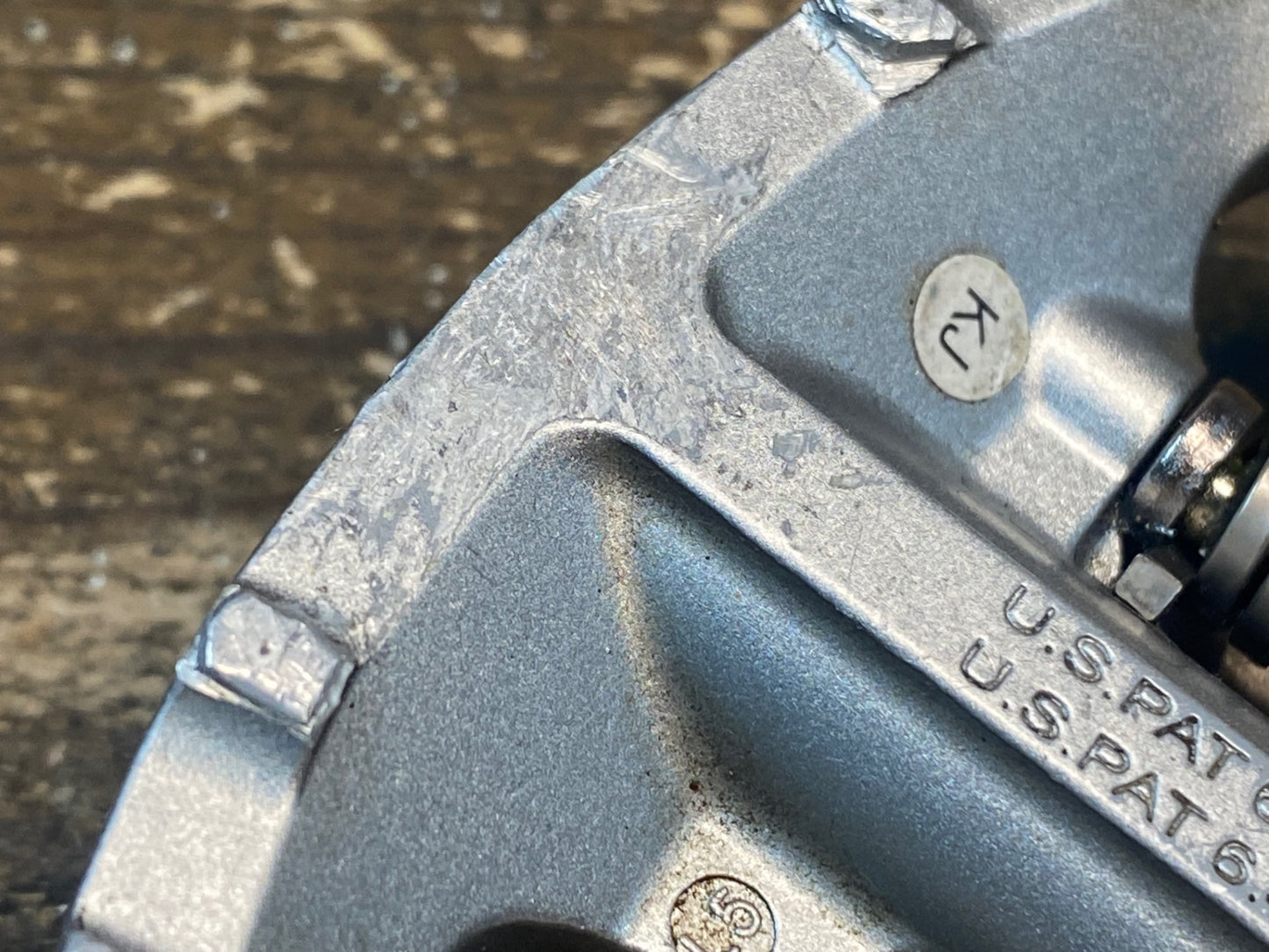 IZ704 シマノ SHIMANO PD-A530 ビンディングペダル 片面フラット SPD シルバー