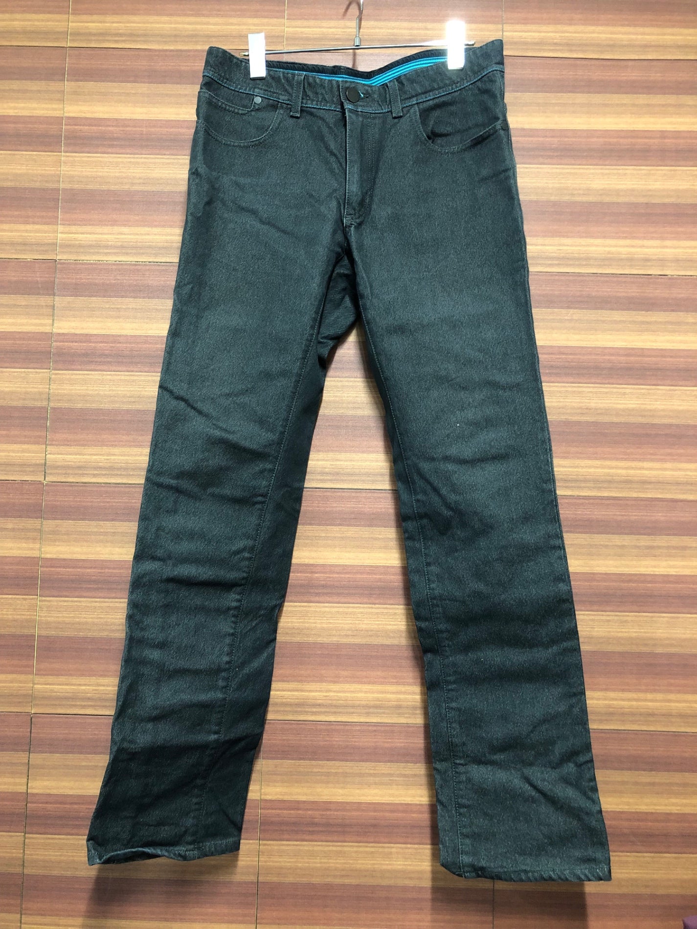 IO150 ラファ Rapha JEANS ジーンズ 黒 32 TEAM SKY