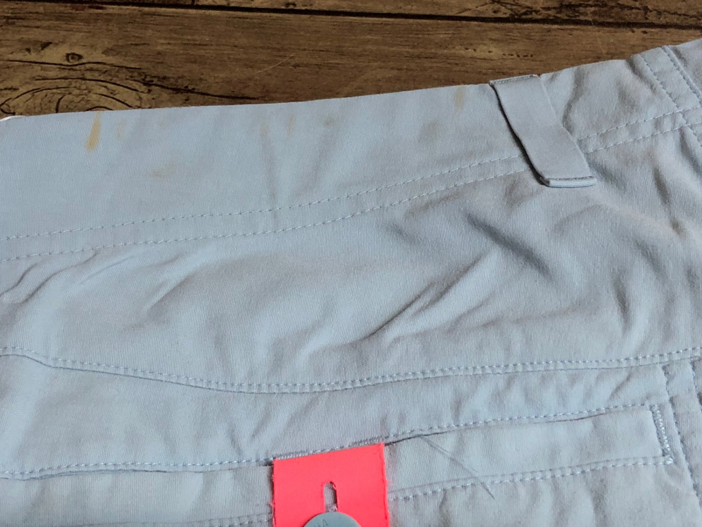 IO144 ラファ Rapha RANDONEE SHORTS サイクルパンツ 水色 32 汚れあり