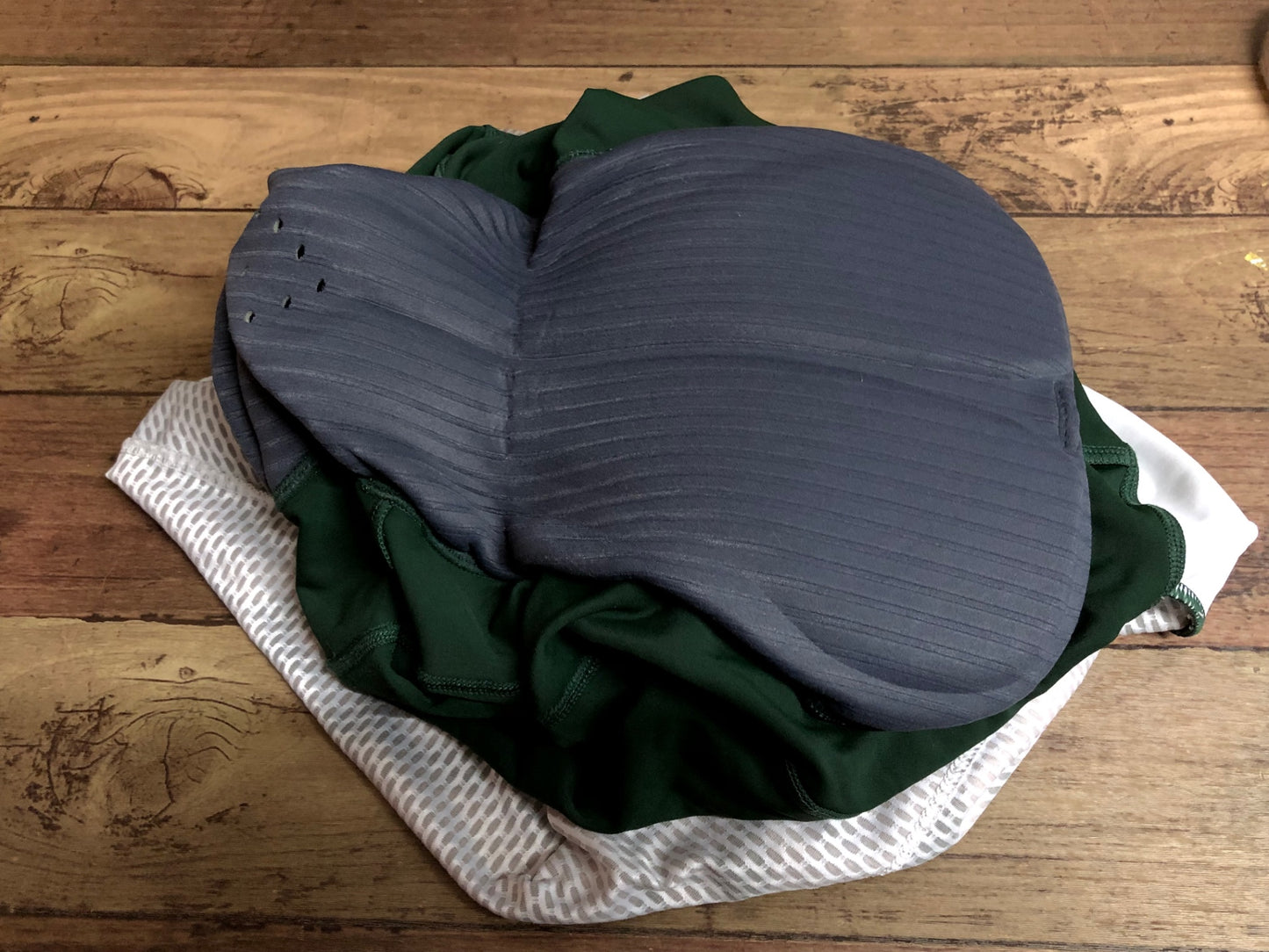 IL665 サンボルト SUNVOLT 長袖 セパレート ワンピース サイクルジャージ 白 グレー グリーン M