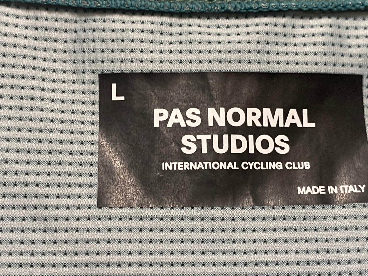 JC410 パスノーマルスタジオ Pas Normal Studios Men's Mechanism Jersey 半袖 サイクルジャージ ダスティテール L