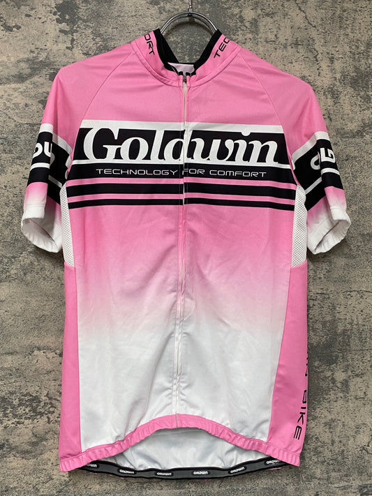 IW804 ゴールドウィン GOLDWIN 半袖 サイクルジャージ ピンク XL