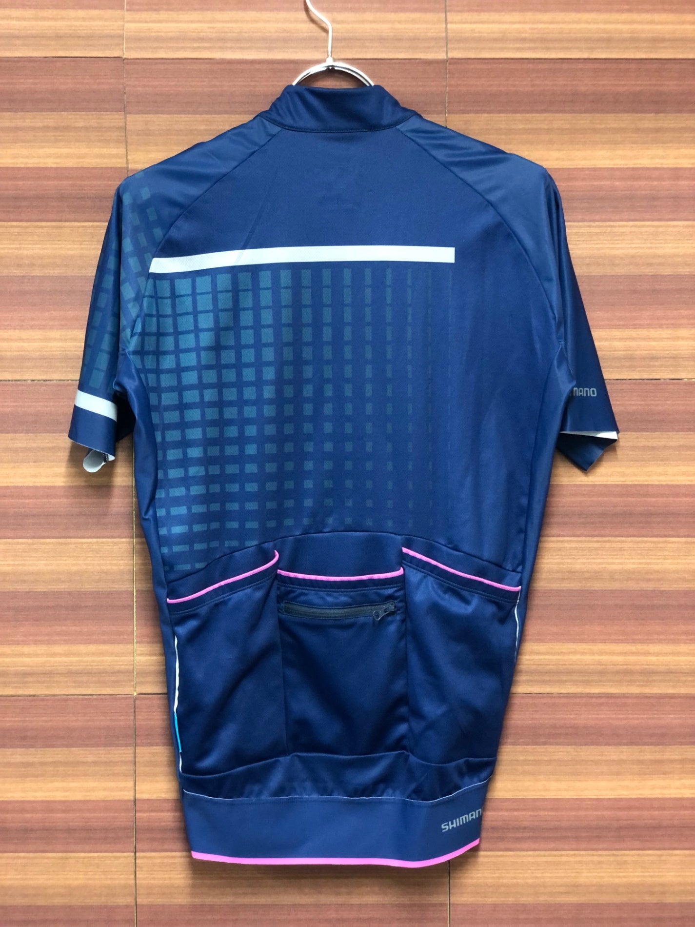 IL998 シマノ SHIMANO 半袖サイクルジャージ 青 ASIA L