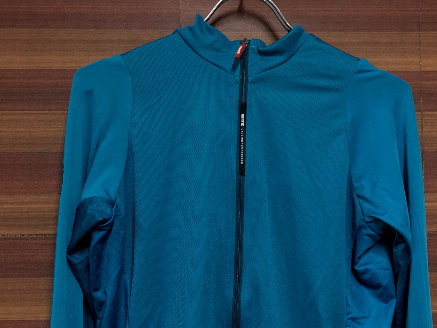 IN340 サンティック santic 長袖 サイクルジャージ 青 L