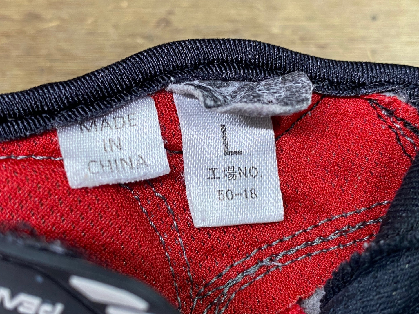 IZ541 パールイズミ PEARL iZUMi 指切り グローブ 黒 黄 L