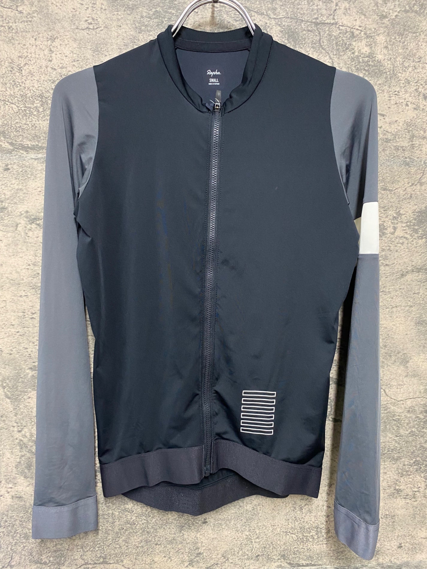 IW272 ラファ Rapha PRO TEAM LONG SLEEVE TRAINING JERSEY 長袖 サイクルジャージ 黒 S