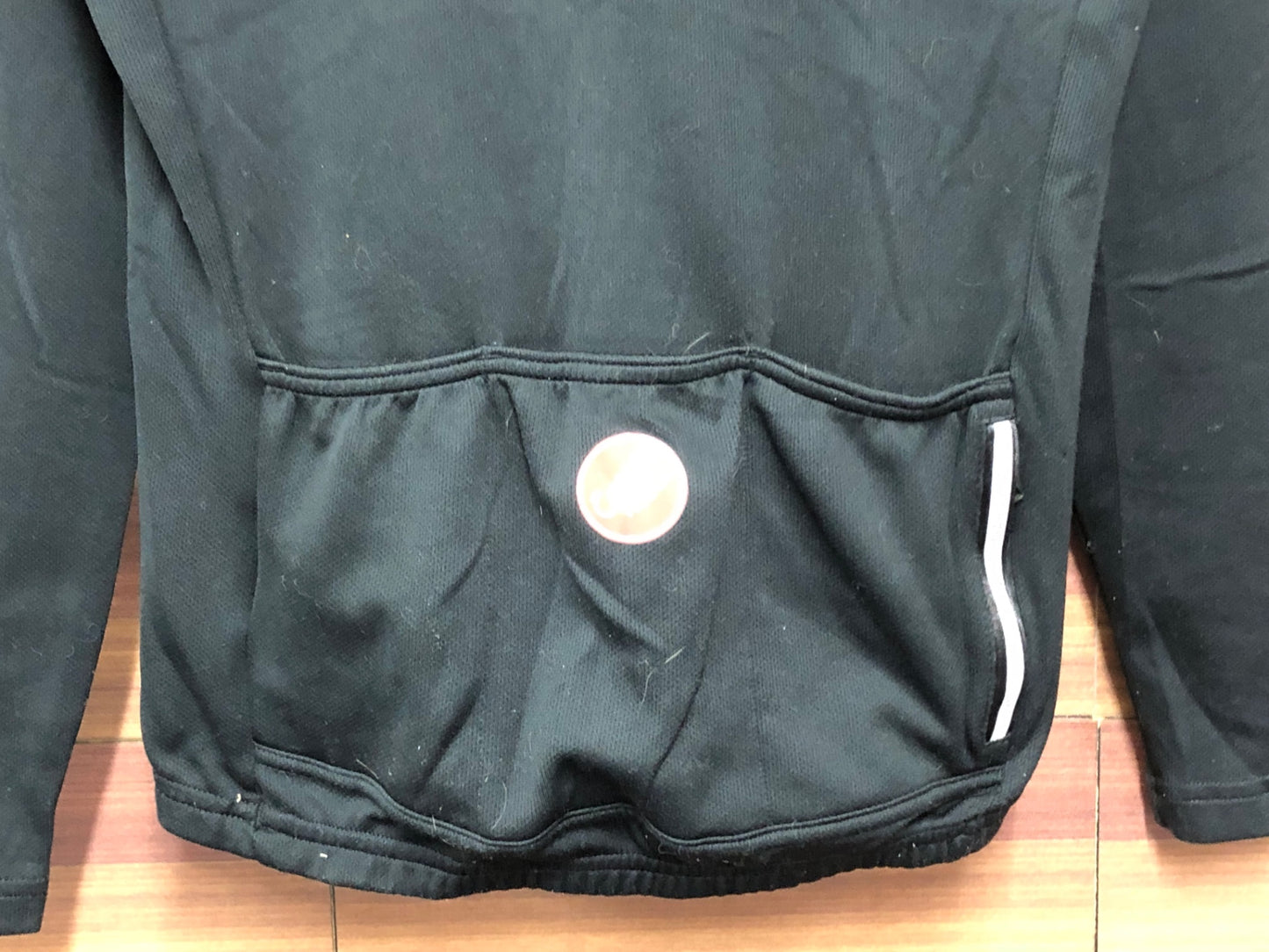 IR216 カステリ castelli 長袖サイクルジャージ 黒 XS