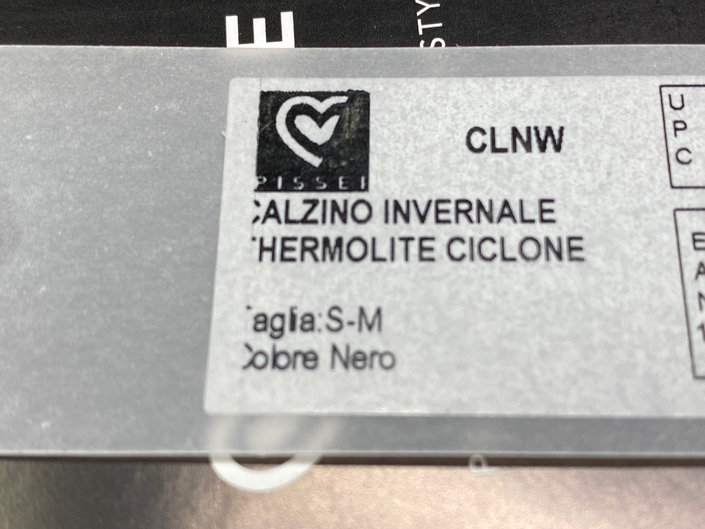 JC086 ピセイ PISSEI ソックス 黒 S-M