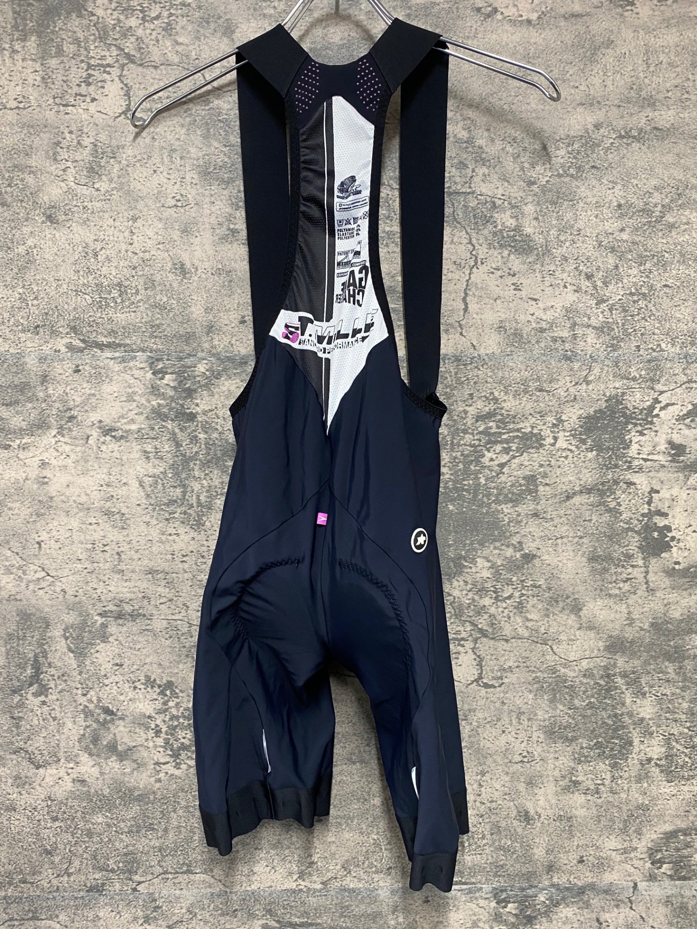 IY681 アソス assos T.MILLE ビブショーツ M 黒