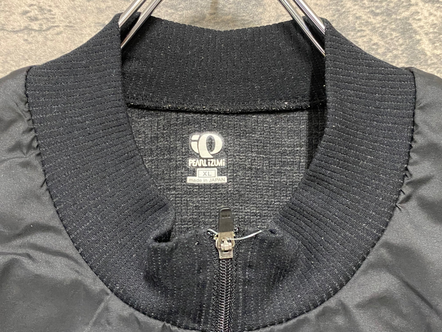 IW203 パールイズミ PEARL iZUMi 長袖 ウインドシェル 黒 XL 裏起毛