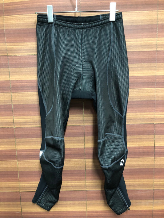 IQ948 パールイズミ PEARL iZUMi レーサータイツ 黒 M 防風 スレ WIND BREAK 3D NEO PLUS