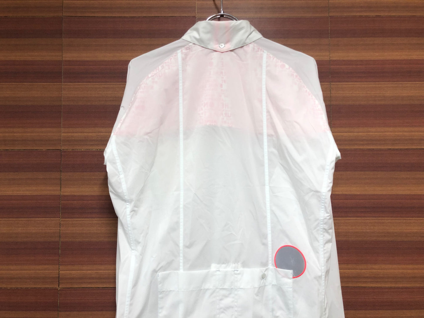 IJ074 ラファ ポールスミス Rapha + Paul Smith WINDPROOF SHIRT 長袖 Yシャツ 白 M