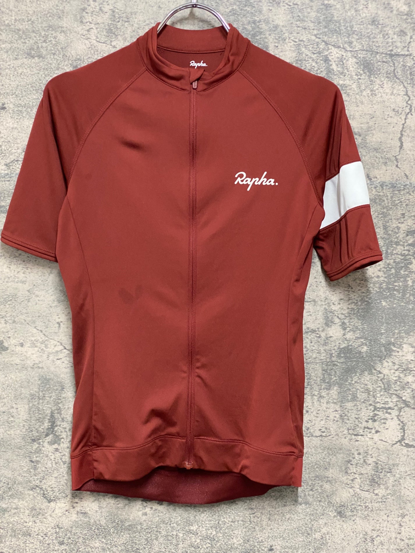 JB939 ラファ Rapha WOMEN'S CORE JERSEY 半袖 サイクルジャージ 茶 XS レディース