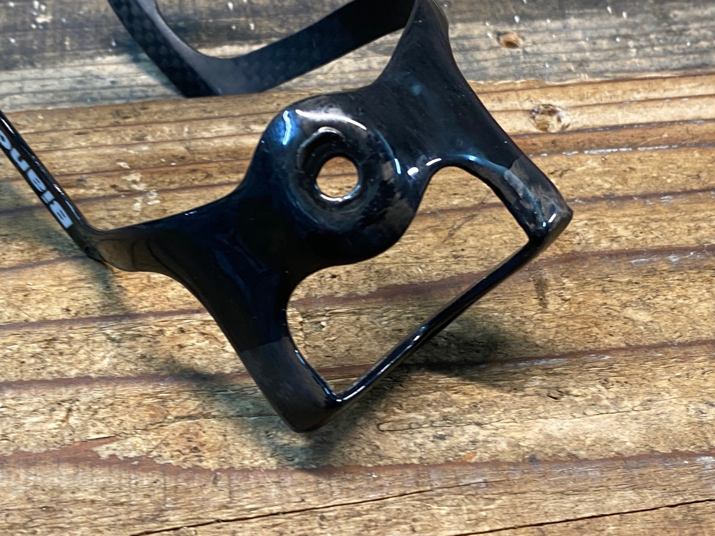 IS496 ビアンキ BIANCHI ボトルケージ カーボン 黒